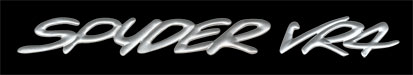 Spyder VR4 Decals Emblems Logos